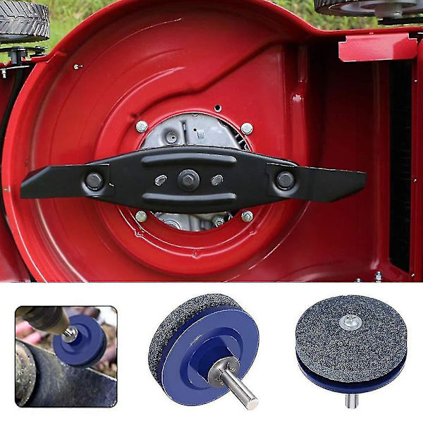 50 mm snabbare gräsklippare Slipare Gräsklippare Bladvässare Universal Roterande borrsnitt, 2st A Red