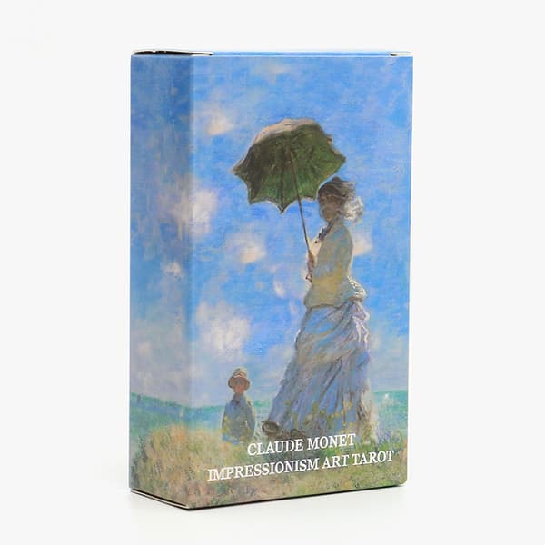 claude monet impressionism konst tarot divinationskort