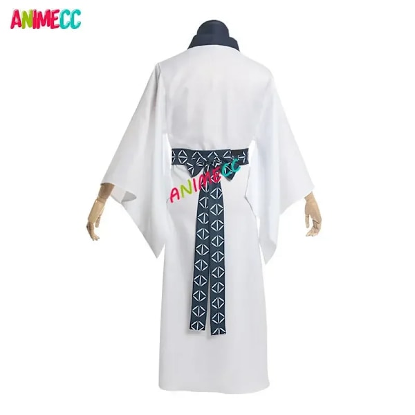 ANIMECC i lager S-2XL Ryomen Sukuna Cosplay Kostym Peruk Tatuering Japansk Kimono Fancy Suit Outfit Halloween Karneval Uniform Me L sets 3