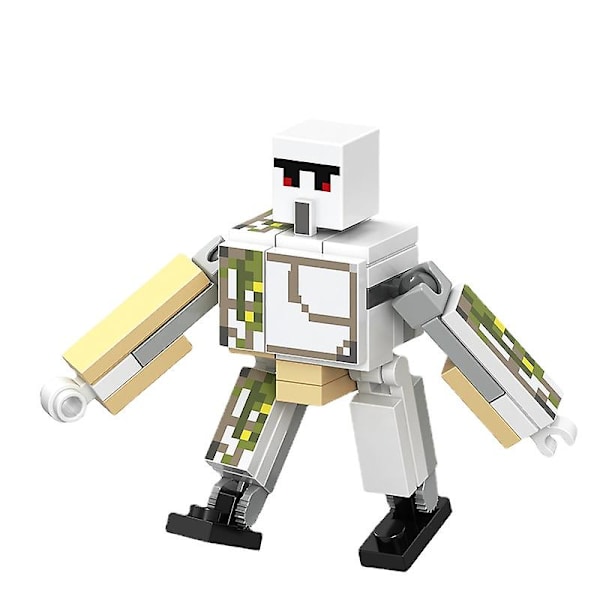 minecraft guardian järn golem vissnar leksak