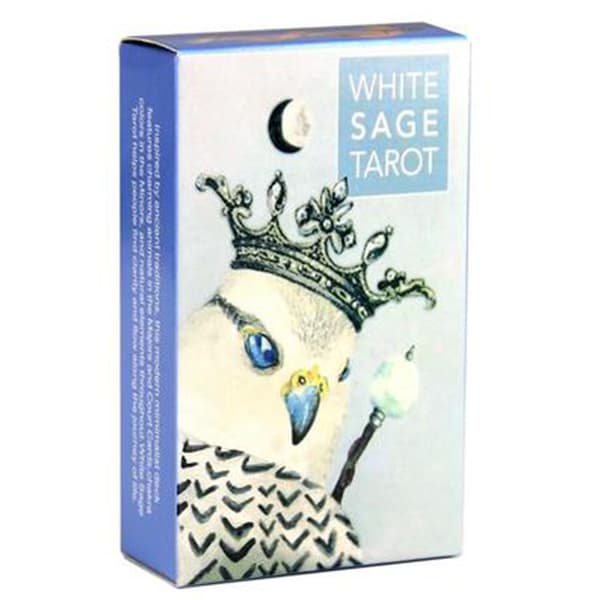 White Sage Oracle Tarot Card Spådomskort