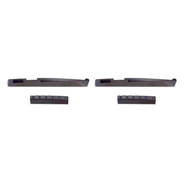 1/2 gitarrbrosadelmutter för vänsterhänt akustisk gitarr 2PCS