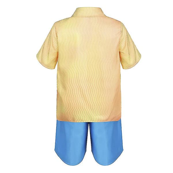 Elemental Ember Wade Cosplay Kostym Eldvatten Klänning Uniform Halloween för barn 130 Fire