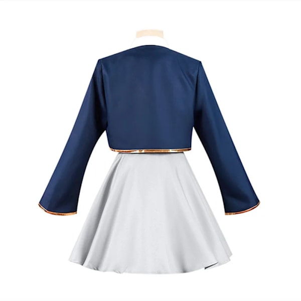 Hoshino Rubii Cosplay Anime Oshi no Ko Kostym Rock Kjol JK Uniform Klänning Halloween Karneval Festkläder Kvinnor XL A1 Wig