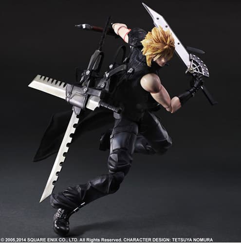 Final Fantasy VII FF7 Remake Statuette: Cloud Strife Figure