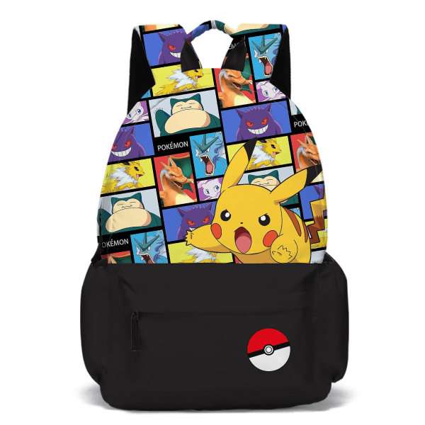 Ryggsäck Pikachu Mönster Ryggsäck Student Ryggsäck