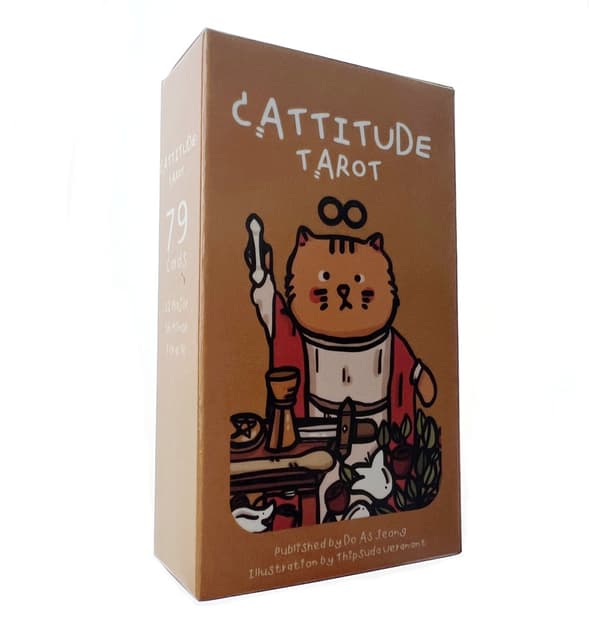 Cattitude Oracle Tarot Card Spådomskort
