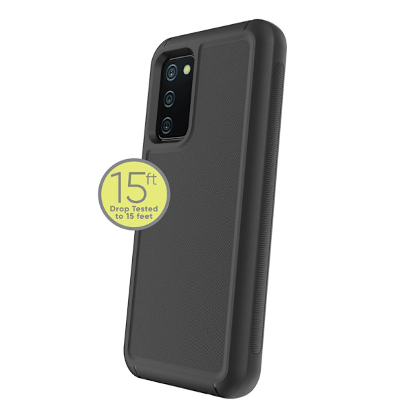 onn. Robust phone case till Samsung Galaxy A03s - Svart
