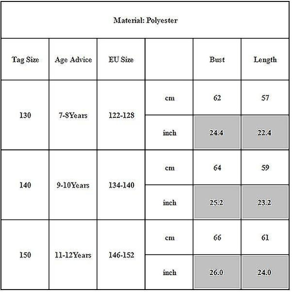Flickor Barn Stitch Print Badkläder Ett stycke Tecknad Monokini Bikini Baddräkt Simdräkt 7-12 år Himmelblå 7-8Y