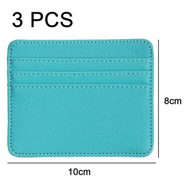 Minimalistisk Front Pocket Wallet Slim Wallet Korthållare null none