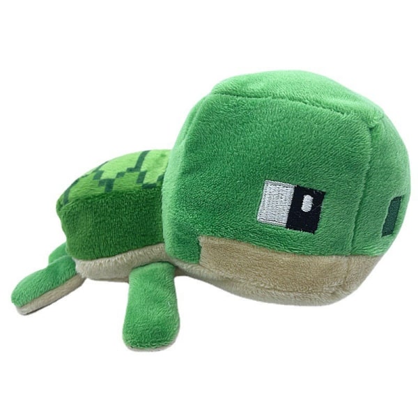 Min värld plysch leksaker 13cm mini sköldpadda