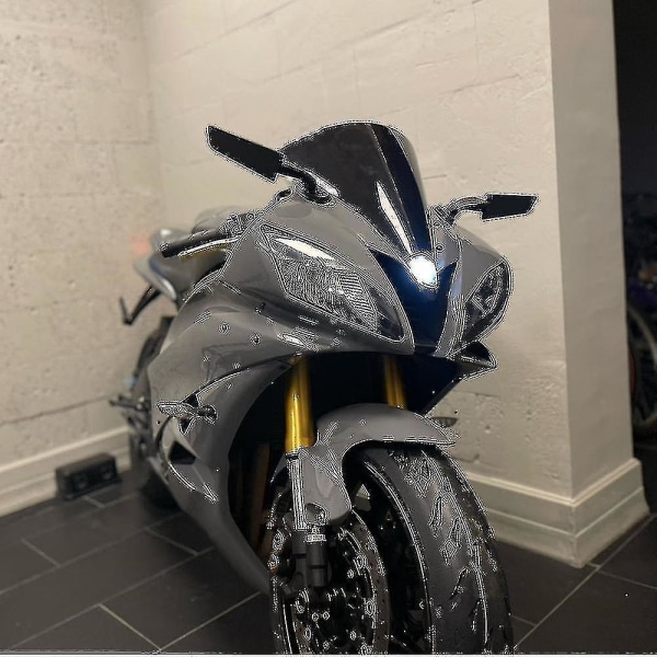 Motorcykelspeglar Vindvinge Justerbar Roterande Sidobackspegel För Yamaha Yzf R1 R6 R25 R3 R125 R15 Fz6r R6s Accessories_gift Of G null none