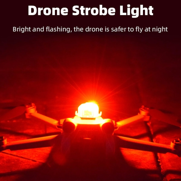 Mini Signal Light Drone Strobe Ljussignal Indikator för Mini 3 Pro/mini 2 null none