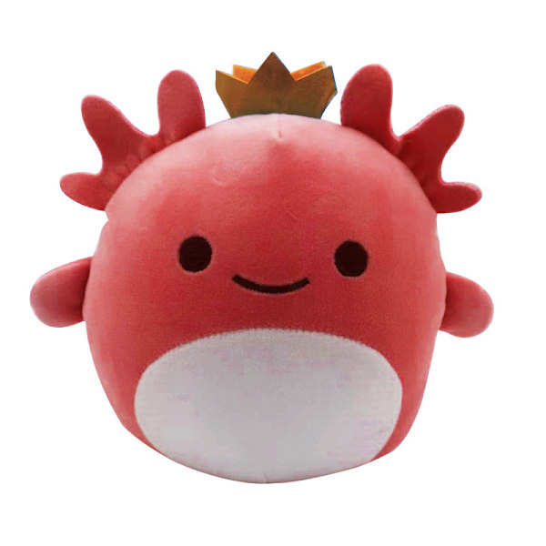 Squishmallow plyschleksak 20CM Crown Salamander Deep Pink