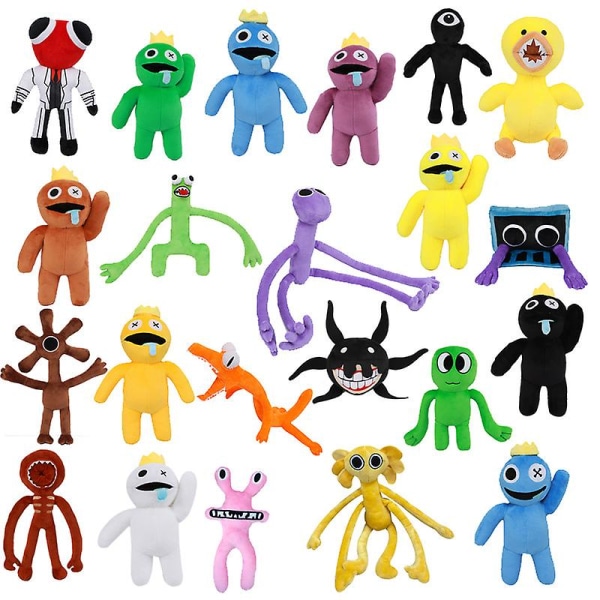 Roblox docka blå plysch viftande dregla monster 120g30cm