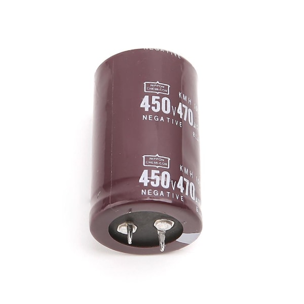 Elektrisk svetsare 450v 470uf aluminium elektrolytisk kondensator volym 30x50 null none
