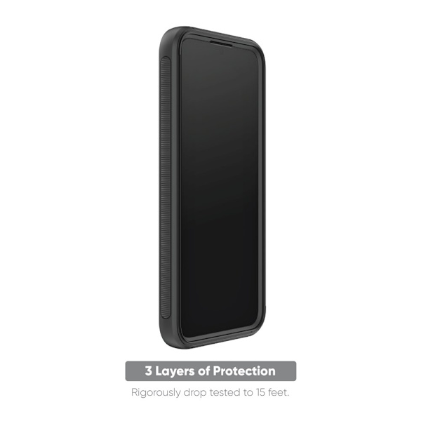 onn. Robust phone case till Samsung Galaxy A03s - Svart