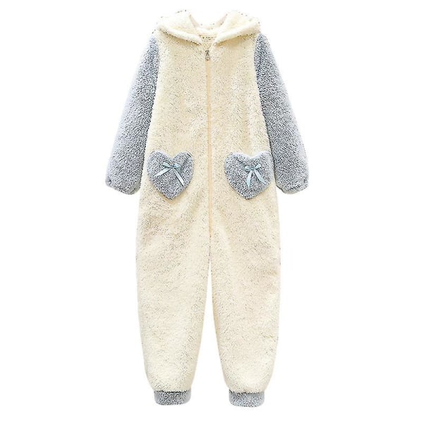 Sanrioed Plysch Anime Cinnamoroll Vinterflanell Barn Rompers Flicka Pojke Toddler Jumpsuit Spädbarnskläder Pyjamas Barn Overall Present 130cm