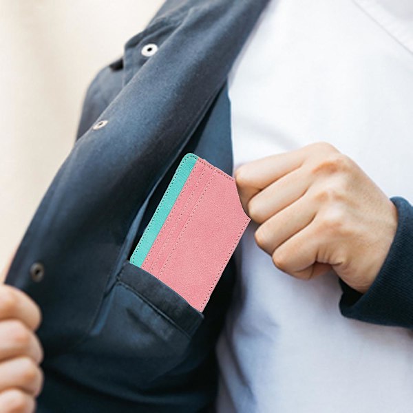 Minimalistisk Front Pocket Wallet Slim Wallet Korthållare null none