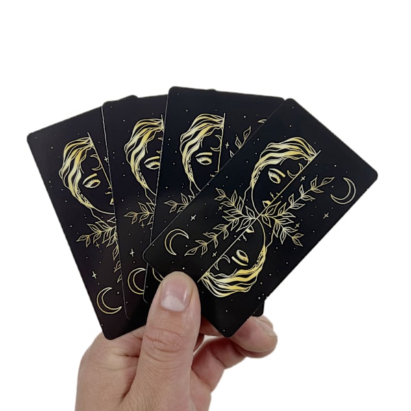 Nya månen Tarot divinerande kort