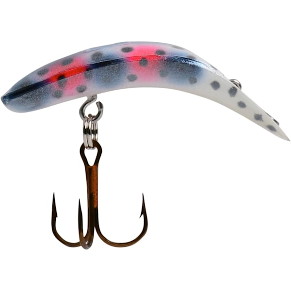 Yakima Bait Flatfish F-5 High Action Plug Regnbåge