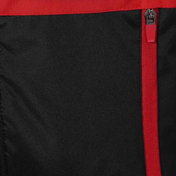 Wales Cymru Boys Jacka Dusch Vindjacka Barn FAW OFFICIELL Fotbollspresent Black Red 8-9 Years