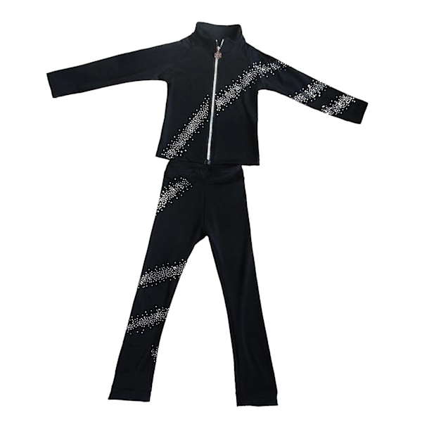 Iskonståkningsoutfit Jacka Compression Elastiska Byxor Sportkläder 140