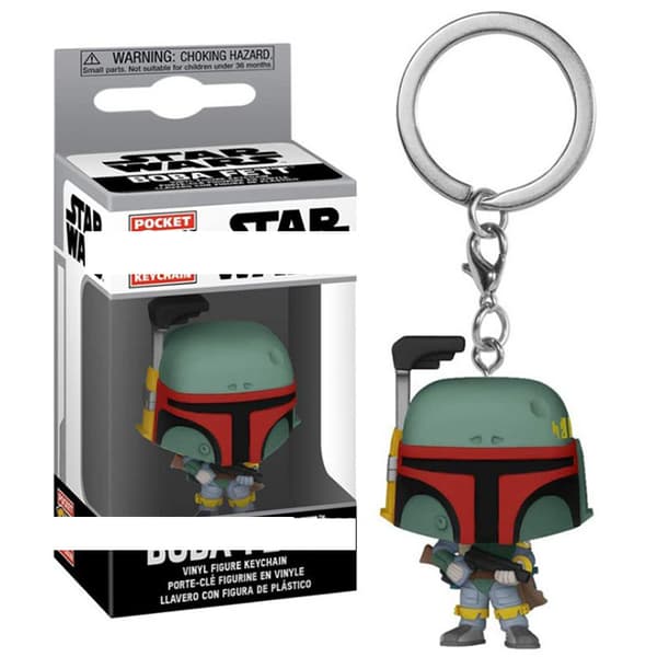 Nyckelring Star Wars Old Boba