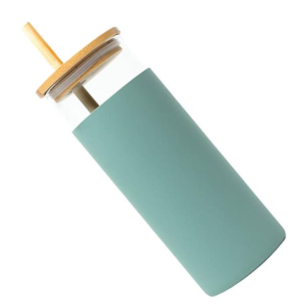 1 st Sippy glaskopp Halmkopp Vattendrickskopp Enkellagers kopp kaffekopp Green 207CM