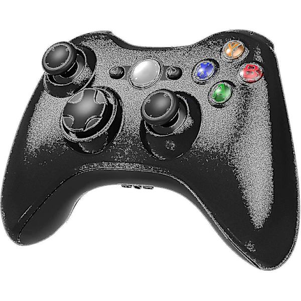 Trådlös kontroll för Xbox 360, Xbox 360 Joystick Trådlös spelkontroll för Xbox & Slim 360 Pc (svart) null none