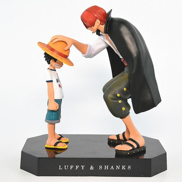 One Piece Anime Monkeydluffy Roronoa Ace Pvc Action Model Collection Cool Stunt Figur Leksak Present C motou LUFFY