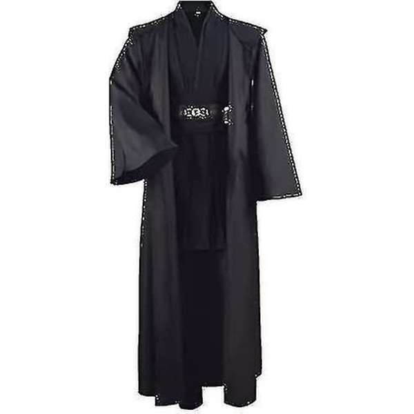 Ycy-vuxen tunikadräkt för jedi-outfit Skywalker Halloween Cosplay-dräkt Hooded Robe Cloak Full Set Uniform Tre versioner White XX-Large