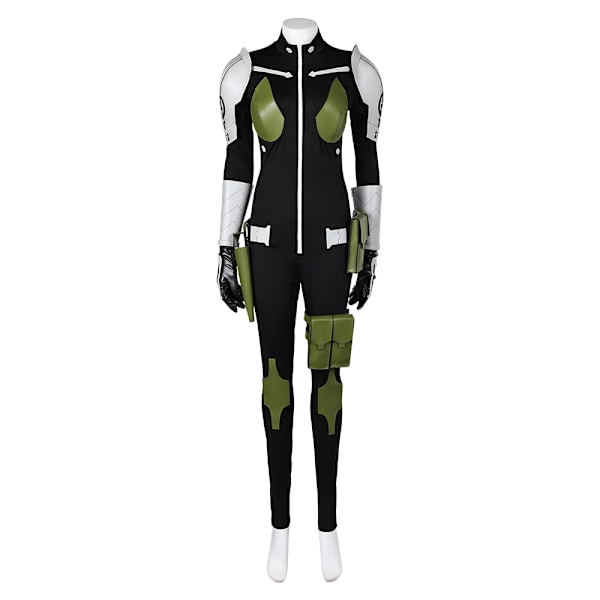 Kaiju nr 8 SOSHIRO HOSHINA Ashiro Mina Cosplay Kostym Jumpsuit Handskar Outfits Vuxna Kvinnor Män Jackor Halloween Karneval Dräkt EU Size 41 Wig Only