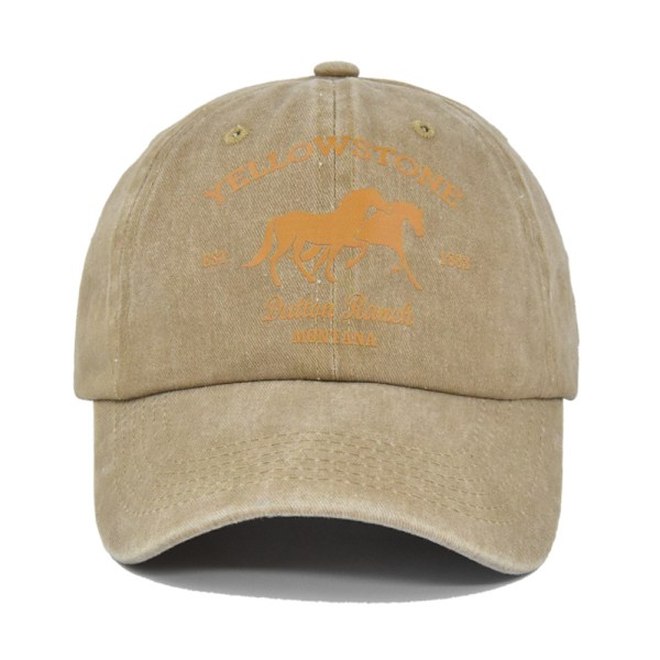 Yellowstone Dutton Ranch Baseball CP871 khaki