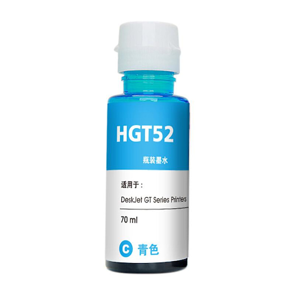 Bläcksatsbyte för Hp Gt51 Gt52 Gt 51 52 för Gt5810 Gt5820 5810 5820 310 410 318 319 419 Tankskrivare SET