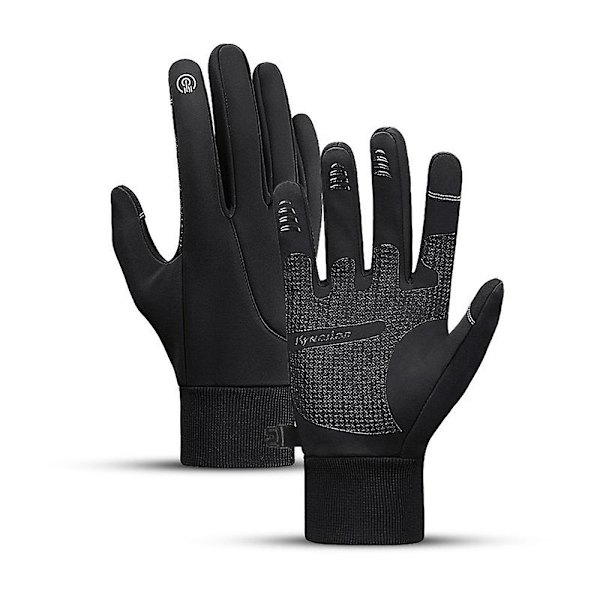 Comfyhands - thermal Handskar,comfyhands Winter Touchscreen Handskar För Män Dam Black M