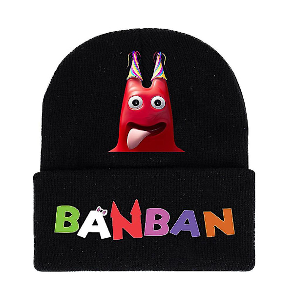 Vuxen Kid Garten Of Banban Tecknad Stickad Mössa med manschett Vinter Varm Skid Cap _au C