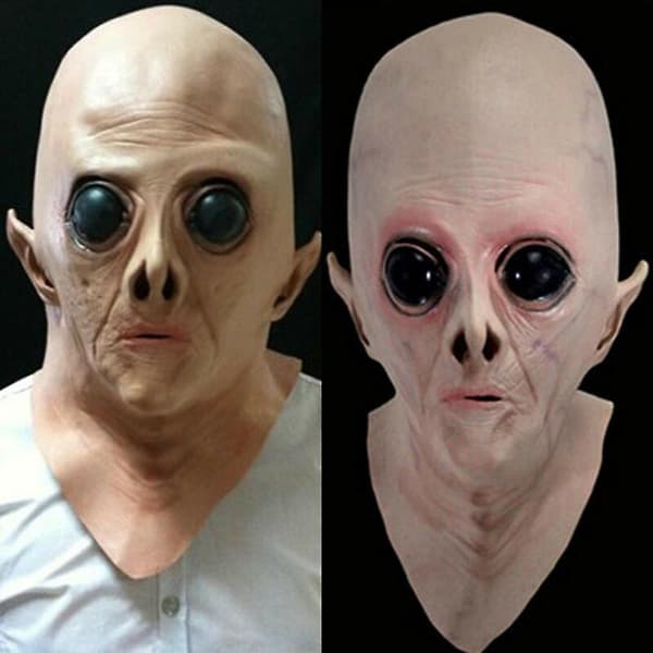 UFO främmande mask för halloween