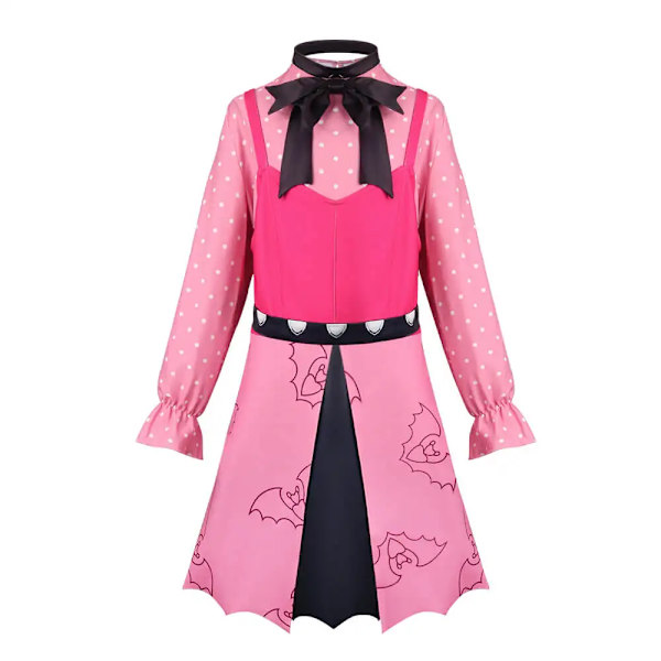 Barn Draculaura Kostym Cosplay Monster High Festkläder Födelsedag Halloween Anime Flickor Söt Dräkt Kids XL Kids