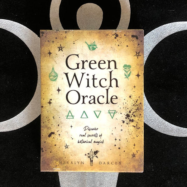 Nya hett säljande tarotbrädspelskort Partyspelkort green witch oracle