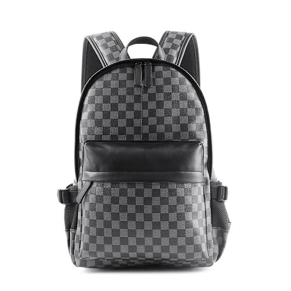 Herr ryggsäck axelväska herr ryggsäck ryggsäck Checkered