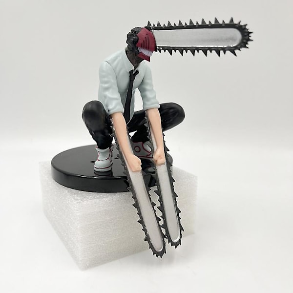 19cm Motorsåg Man Denji Anime Figur Power/denji Action Figur Motorsåg Man Denji Figurine Vuxen Samlarobjekt Modell Docka Leksak Present C 15cm No Retail Box