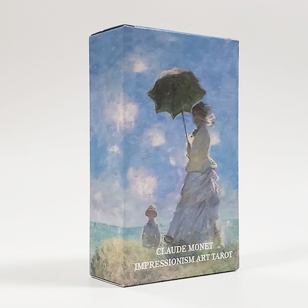 claude monet impressionism artOracle Tarot Card
