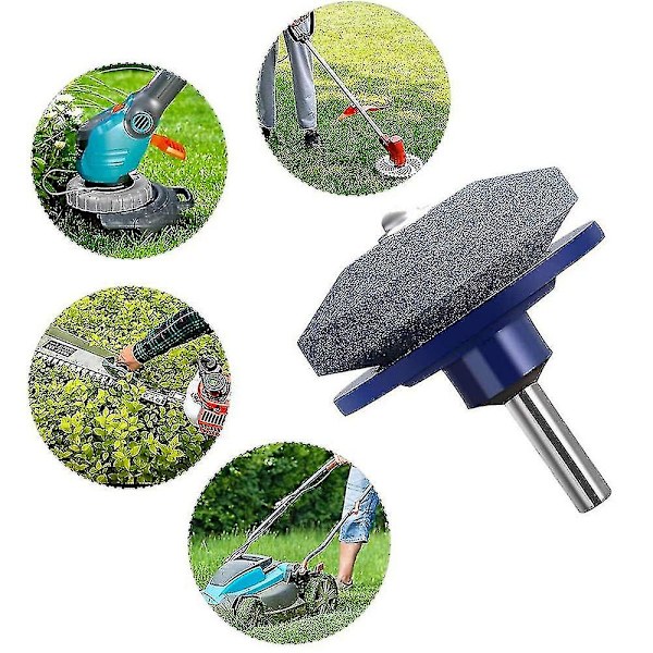 50 mm snabbare gräsklippare Slipare Gräsklippare Bladvässare Universal Roterande borrsnitt, 2st A Blue