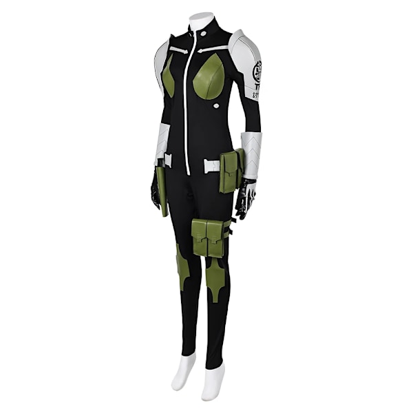 Kaiju nr 8 SOSHIRO HOSHINA Ashiro Mina Cosplay Kostym Jumpsuit Handskar Outfits Vuxna Kvinnor Män Jackor Halloween Karneval Dräkt EU Size 46 KAFKA HIBINO B