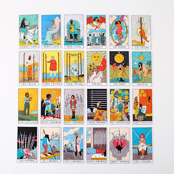 Modern witch tarotkort Divination Cards