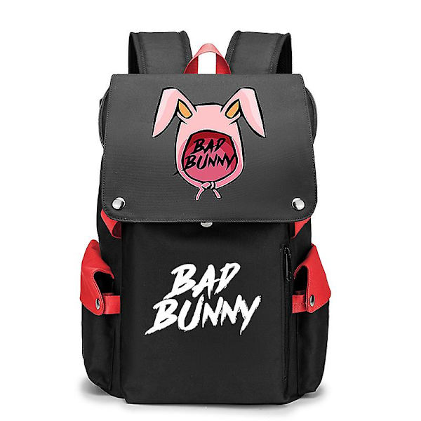 Bad Rabbit Ryggsäck Singer Skolväska med stor kapacitet Style 10