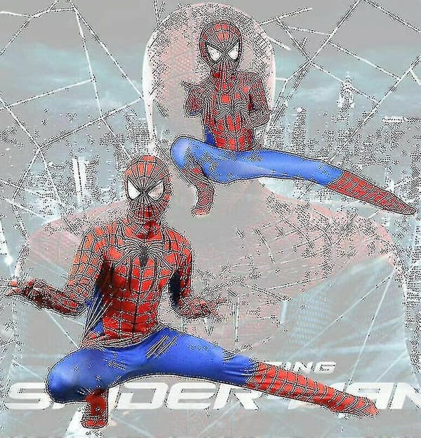 Kostym Kids_y 3-4 Years Red spiderman