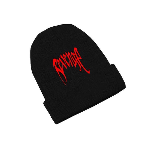Xxxtentacion höst och vinter stickad mössa i ull 2
