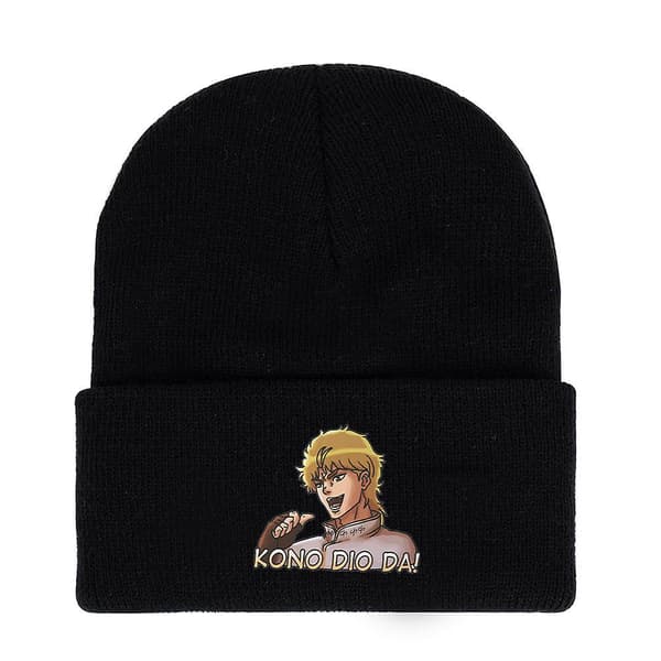 Jojo's Bizarre Adventure Stick Hat Warm Gift Style 8